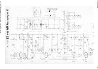 Siemens SB603AB schematic circuit diagram